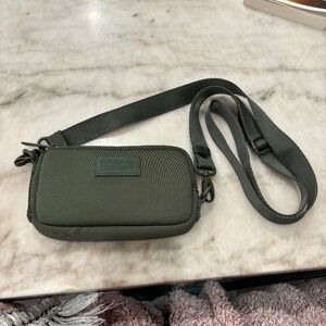 Dagne Dover 'Mara' small crossbody purse dark moss